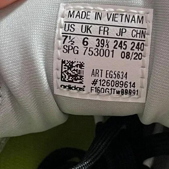 NEW ADIDAS SOFTBALL CLEATS WOMENS 7.5 PURE HUSTLE BLACK SILVER SPARKLE EG5634 - Picture 5 of 9